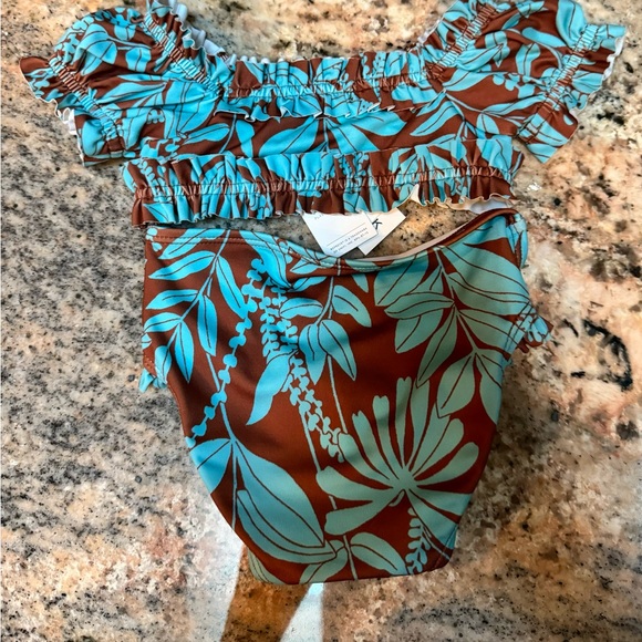 NWT. Janie and Jack 2 piece bathing suit - Picture 8 of 14